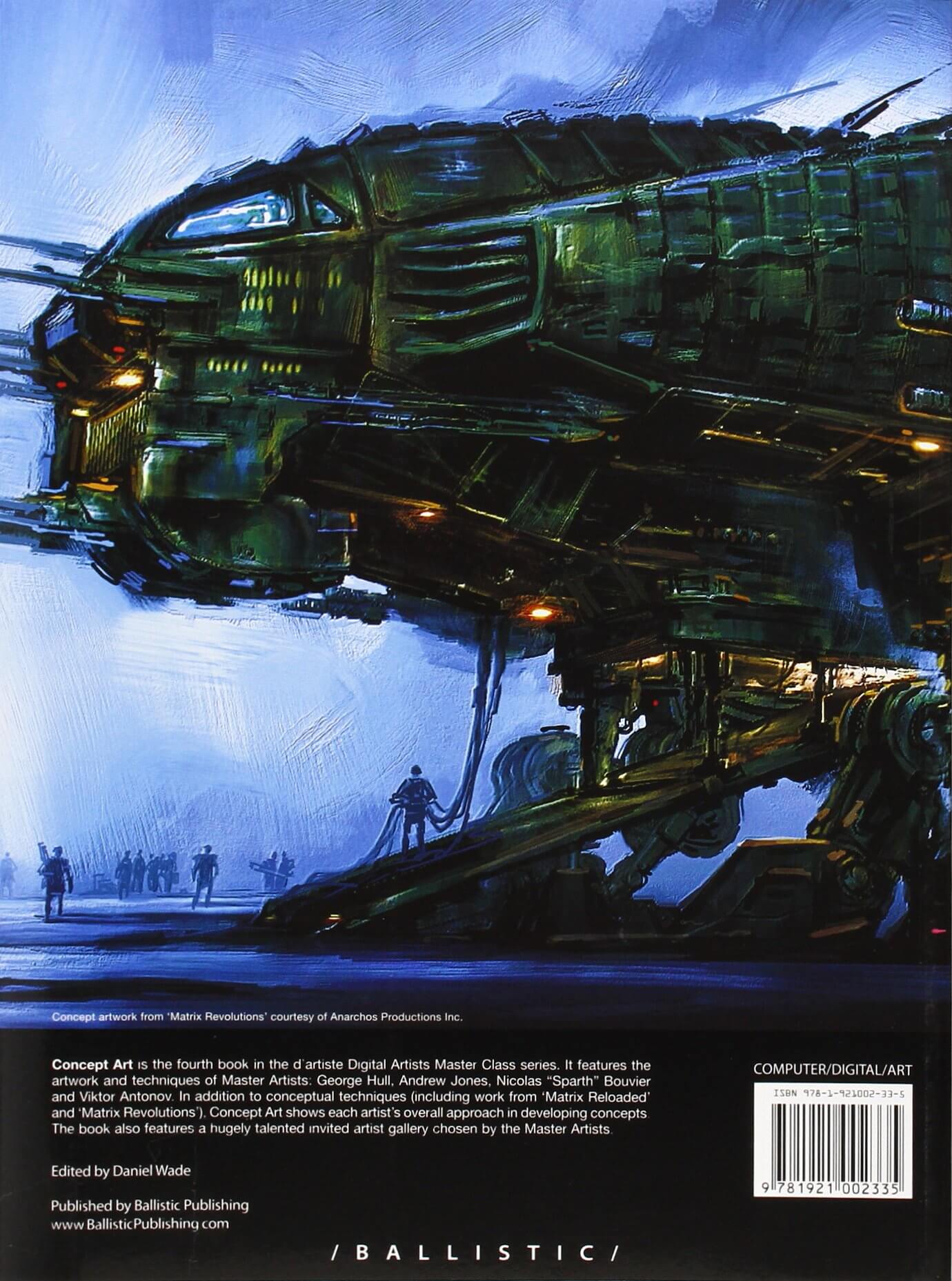 d'artiste Concept Art: Digital Artists Master Class Paperback with Slipcase