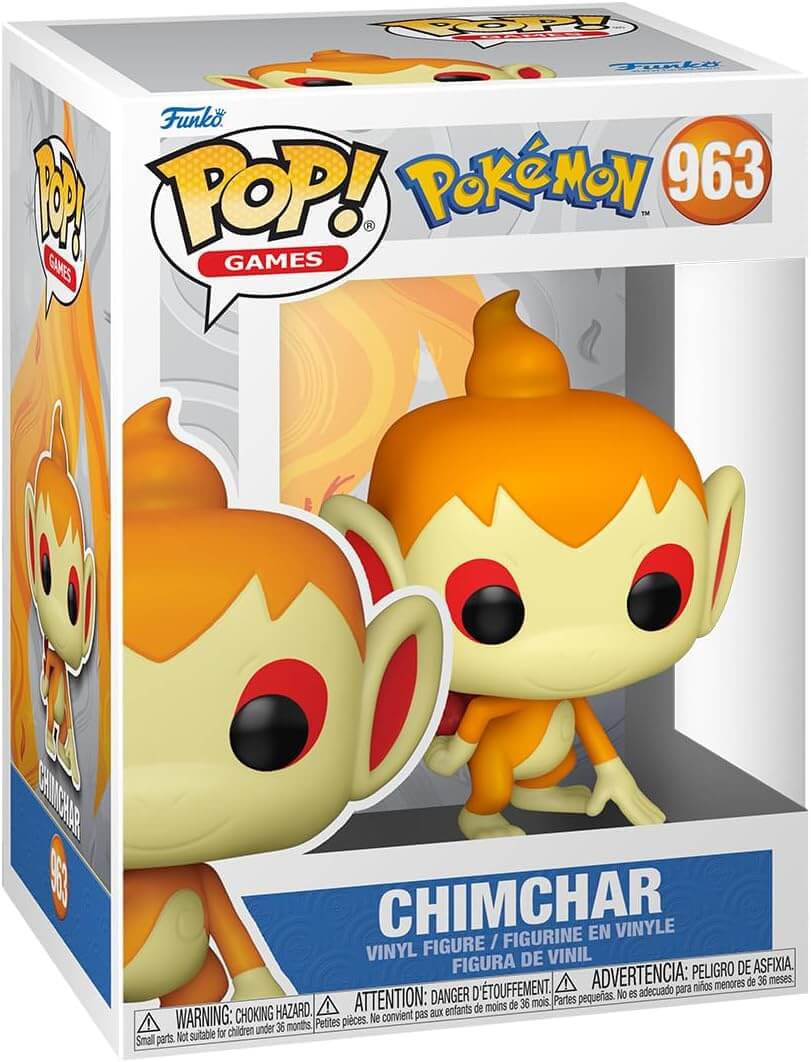 Funko Pop! Games Pokemon Chimchar figure in packaging