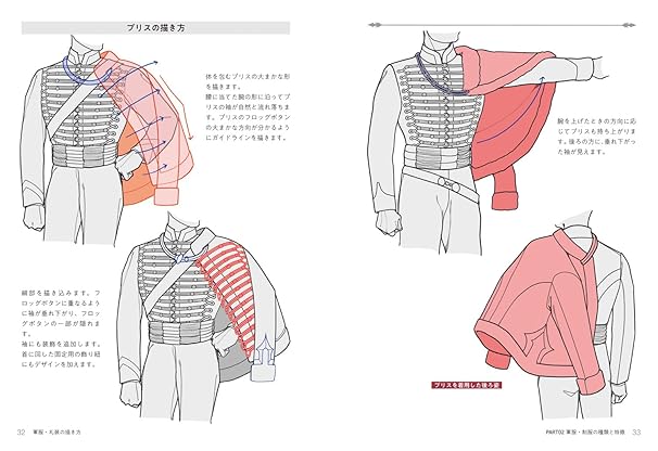 How to Draw Military Uniforms and Formal Attire: Japanese Art Reference Book