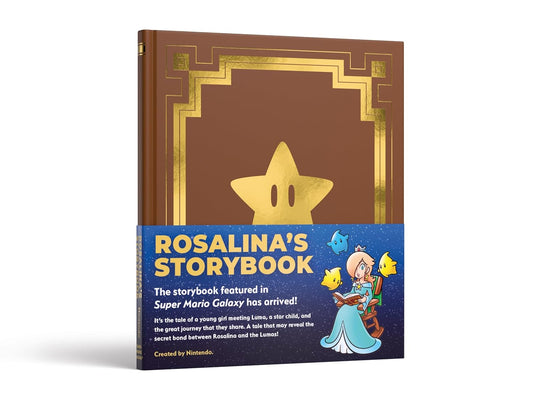 Rosalina's Storybook from Super Mario Galaxy on a white background