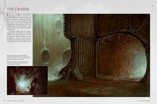 Scorn: The Art of the Game Hardcover (Titan Books)