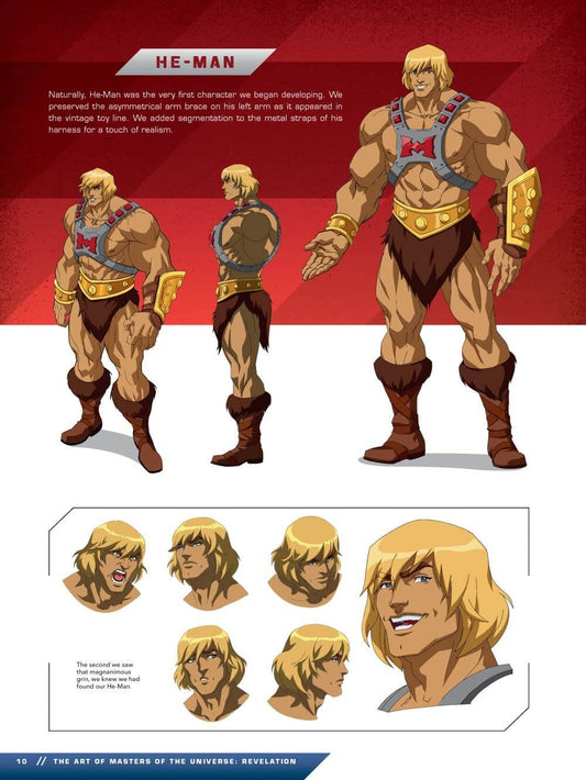 ART OF MASTERS OF THE UNIVERSE REVELATION HARDCOVER