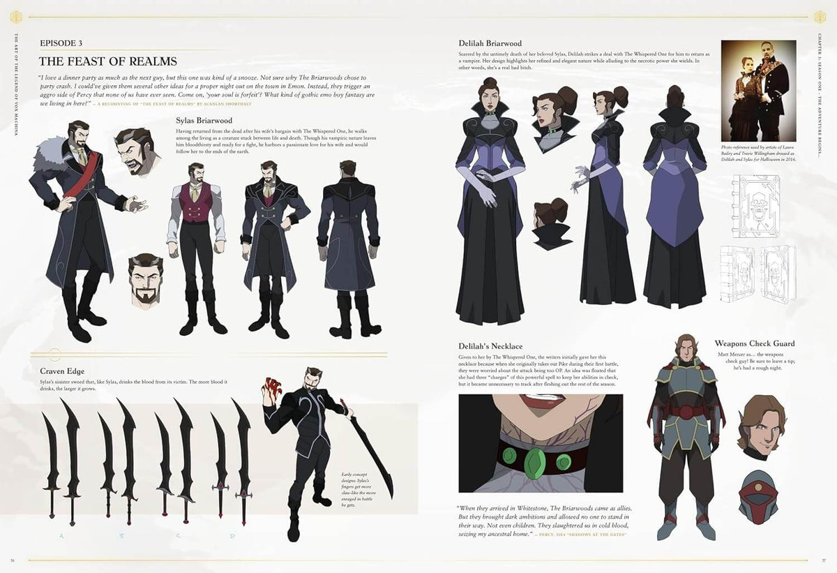 The Art of The Legend of Vox Machina: Hardcover Art Book