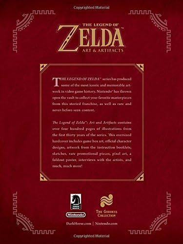 The Legend of Zelda: Art & Artifacts Hardcover (Dark Horse Books)