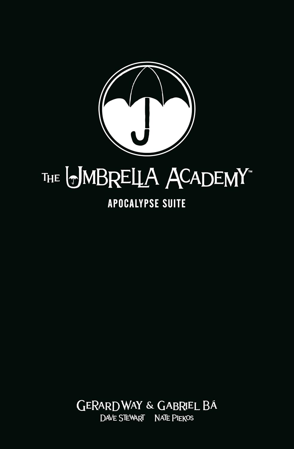 The Umbrella Academy Library Edition Volume 1: Apocalypse Suite (Oversized Hardcover)