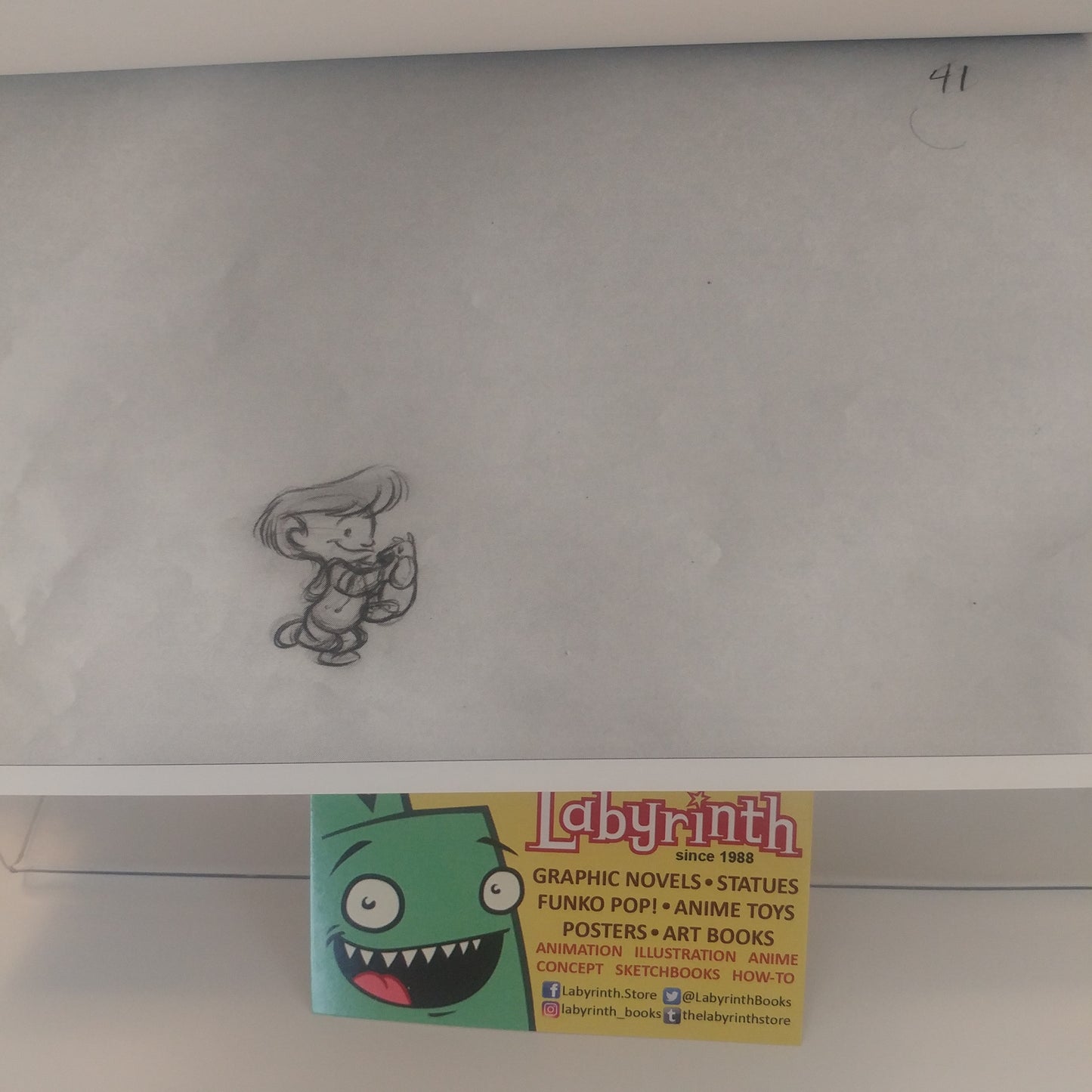 Mike Kunkel Herobear & Kid Flipbook - Disney Animator Calvin & Hobbes influence