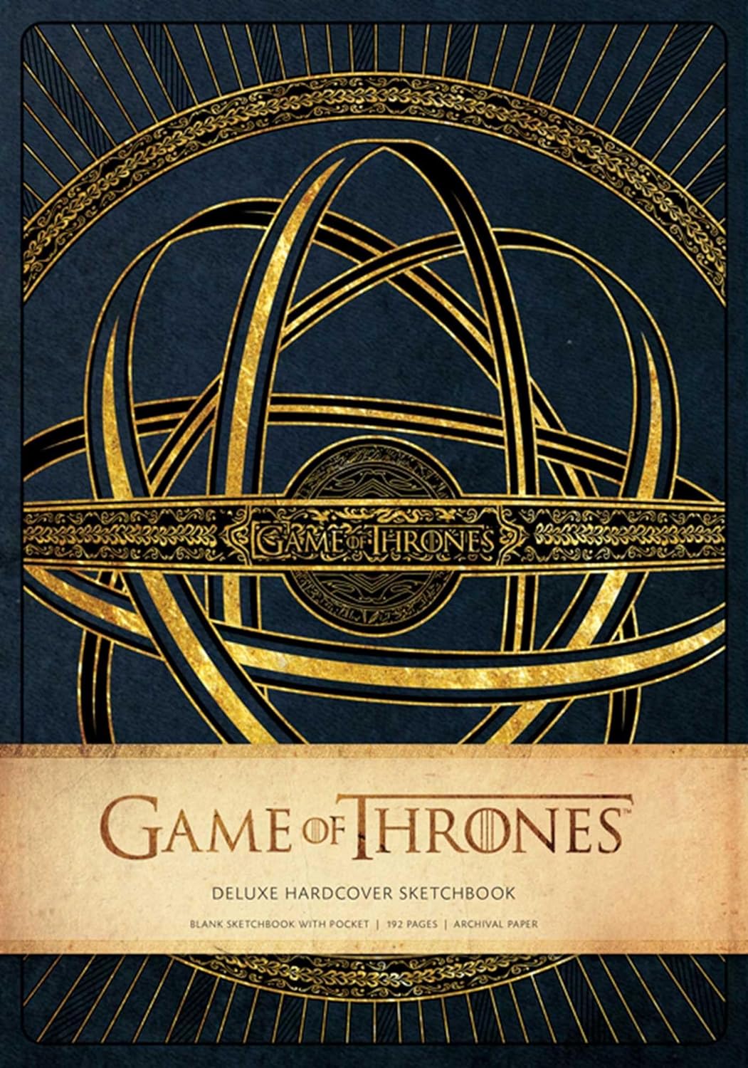 GAME OF THRONES DELUXE HARDCOVER SKETCHBOOK