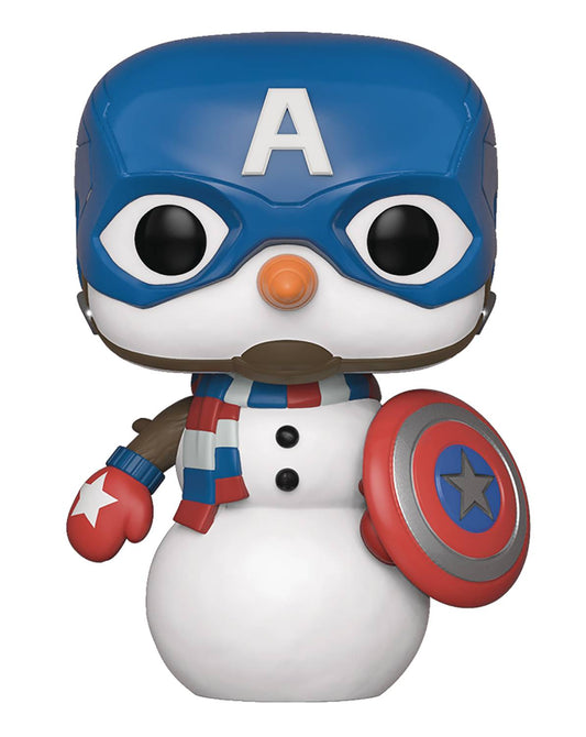 Pop! Marvel: Holiday - Cap Snowman #532