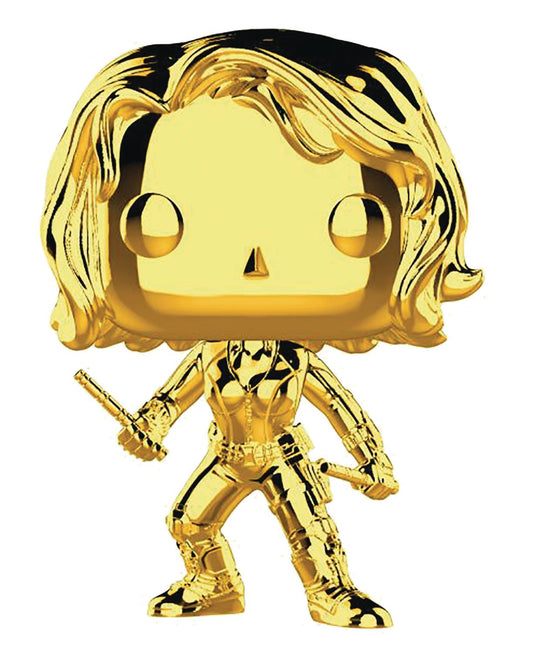 Pop! Marvel: Marvel Studios The First Ten Years - Black Widow (Gold Chrome) #380