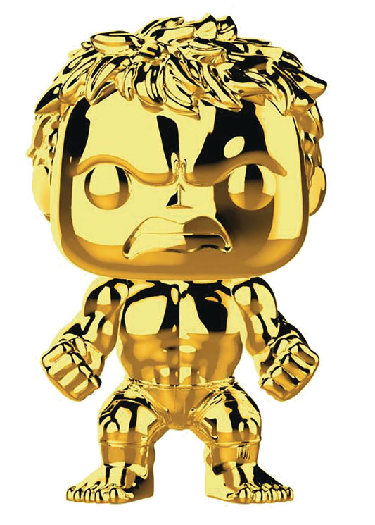 Pop! Marvel: Marvel Studios The First Ten Years - Hulk (Gold Chrome) #379