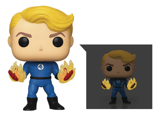 Pop! Marvel: Fantastic Four - Human Torch (Glow in the Dark / Specialty Series) #568