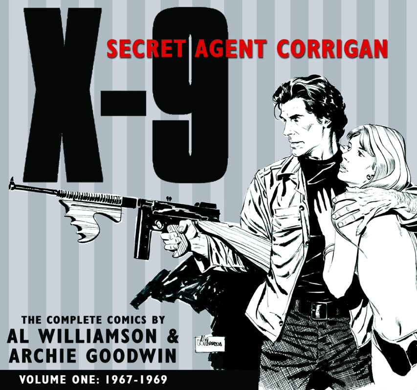 X-9 SECRET AGENT CORRIGAN HC VOL 01 -OUT OF PRINT BOOK