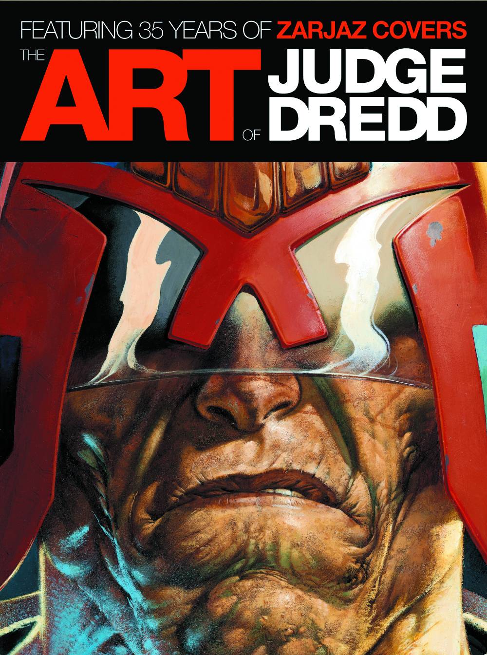 ART OF JUDGE DREDD 35 YEARS ZARJAZ CVRS HC