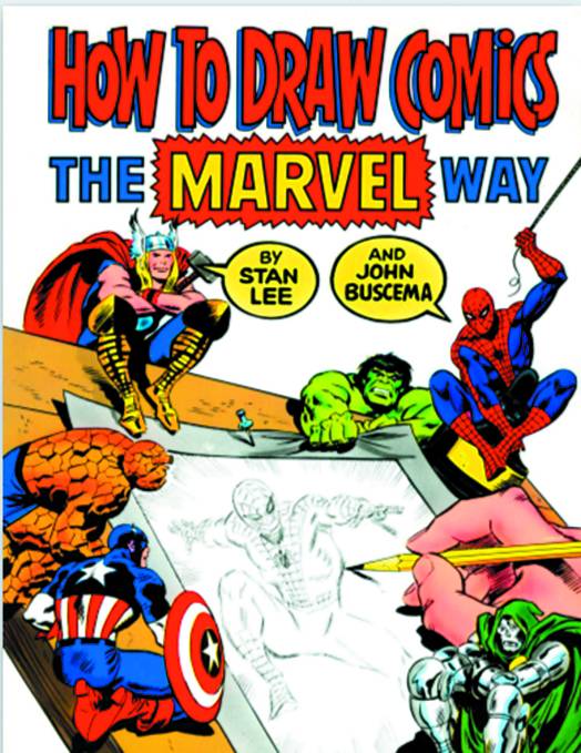 HOW TO DRAW COMICS THE MARVEL WAY SC NEW PTG
