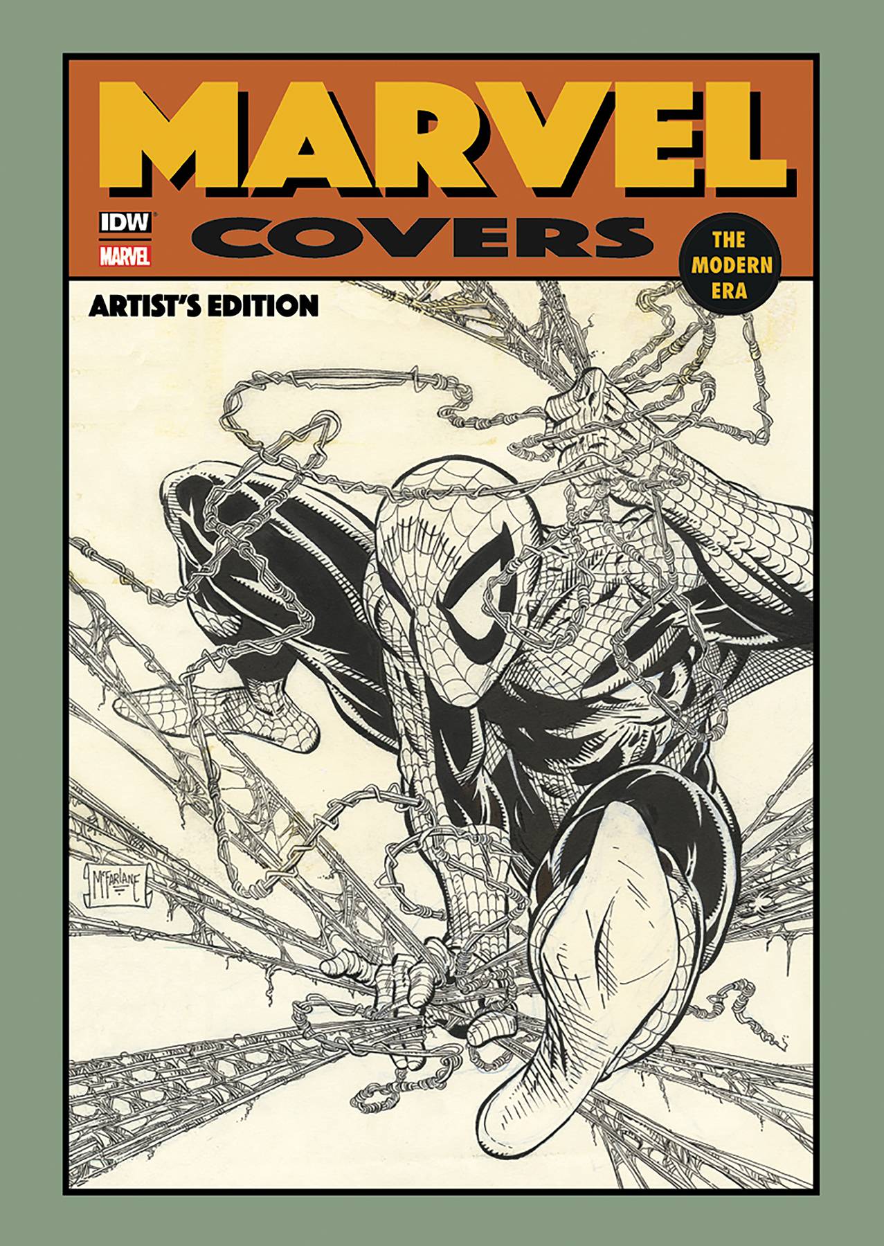 MARVEL COVERS MODERN ERA ARTIST ED HC MCFARLANE CVR