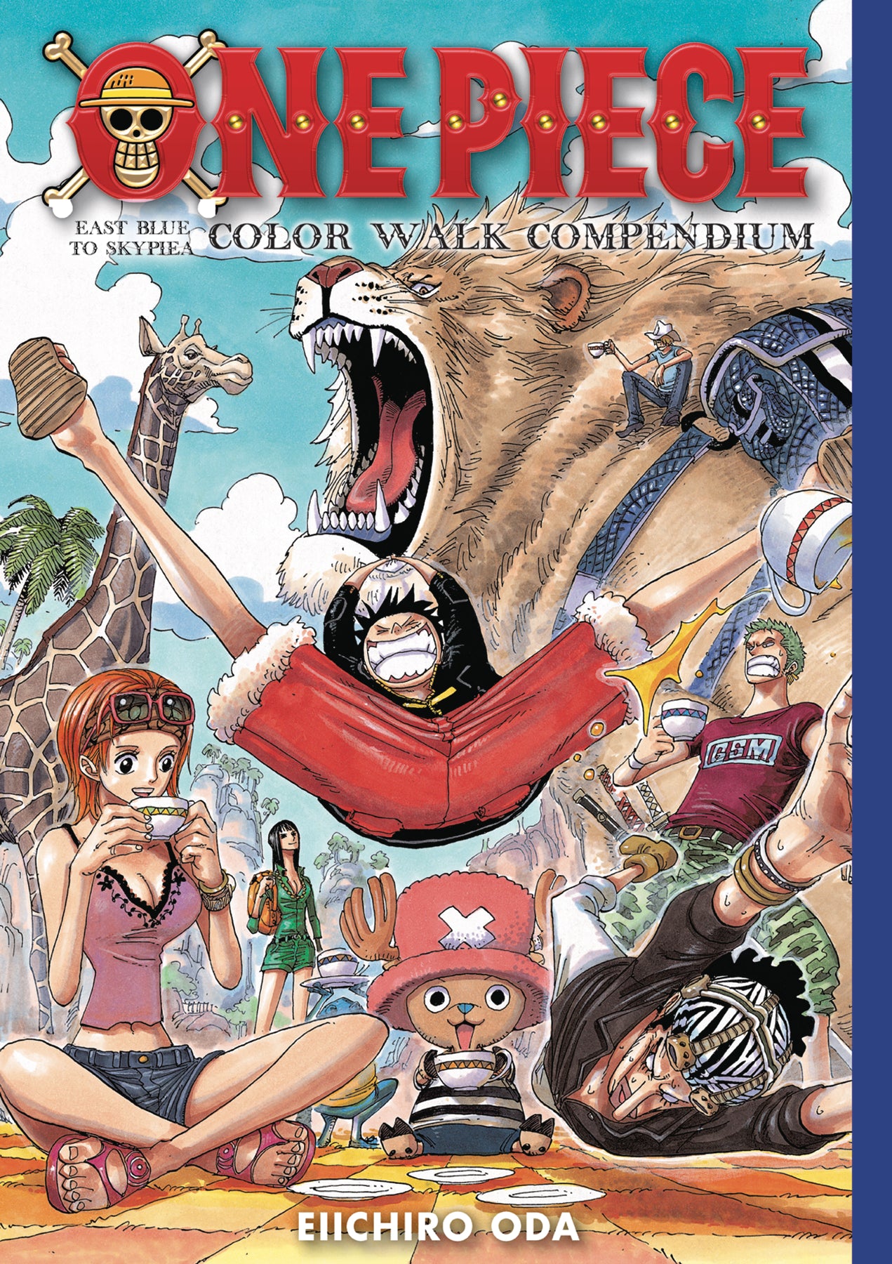 One Piece Color Walk Compendium: East Blue to Skypiea (Hardcover)