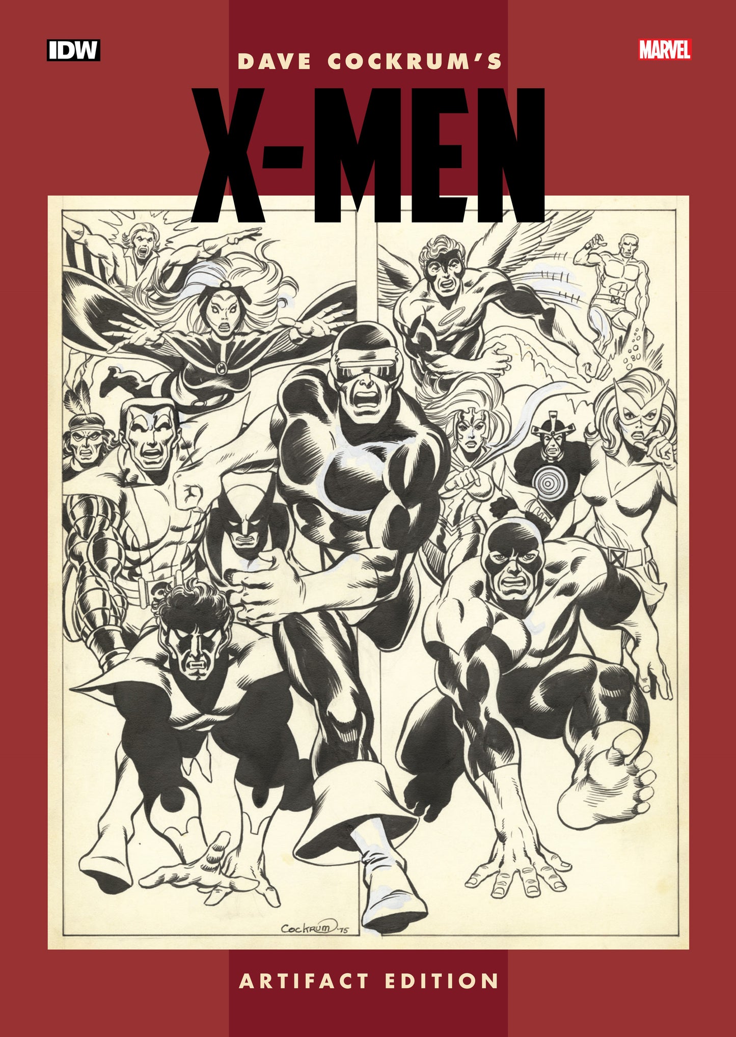 DAVE COCKRUM X-MEN ARTIFACT ED HC
