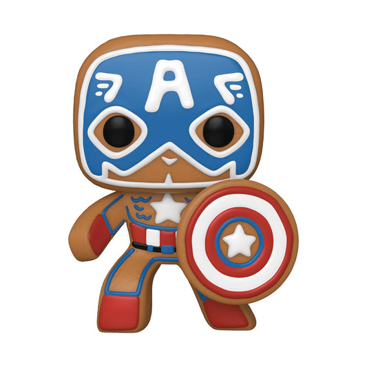 Pop! Marvel: Holiday - Gingerbread Captain America #933