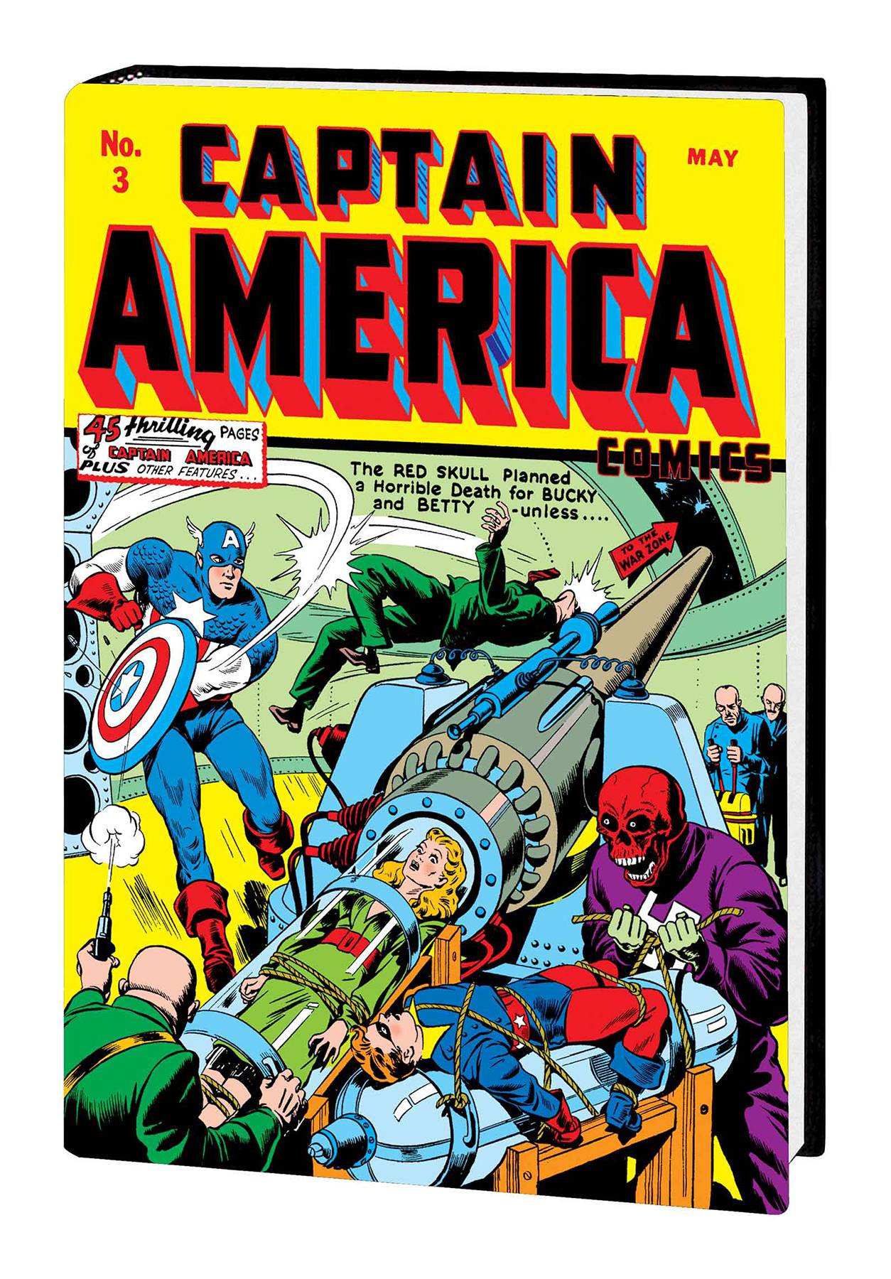 GOLDEN AGE CAPTAIN AMERICA OMNIBUS HC VOL 01 SCHOMBURG DM VA (Out of Print)