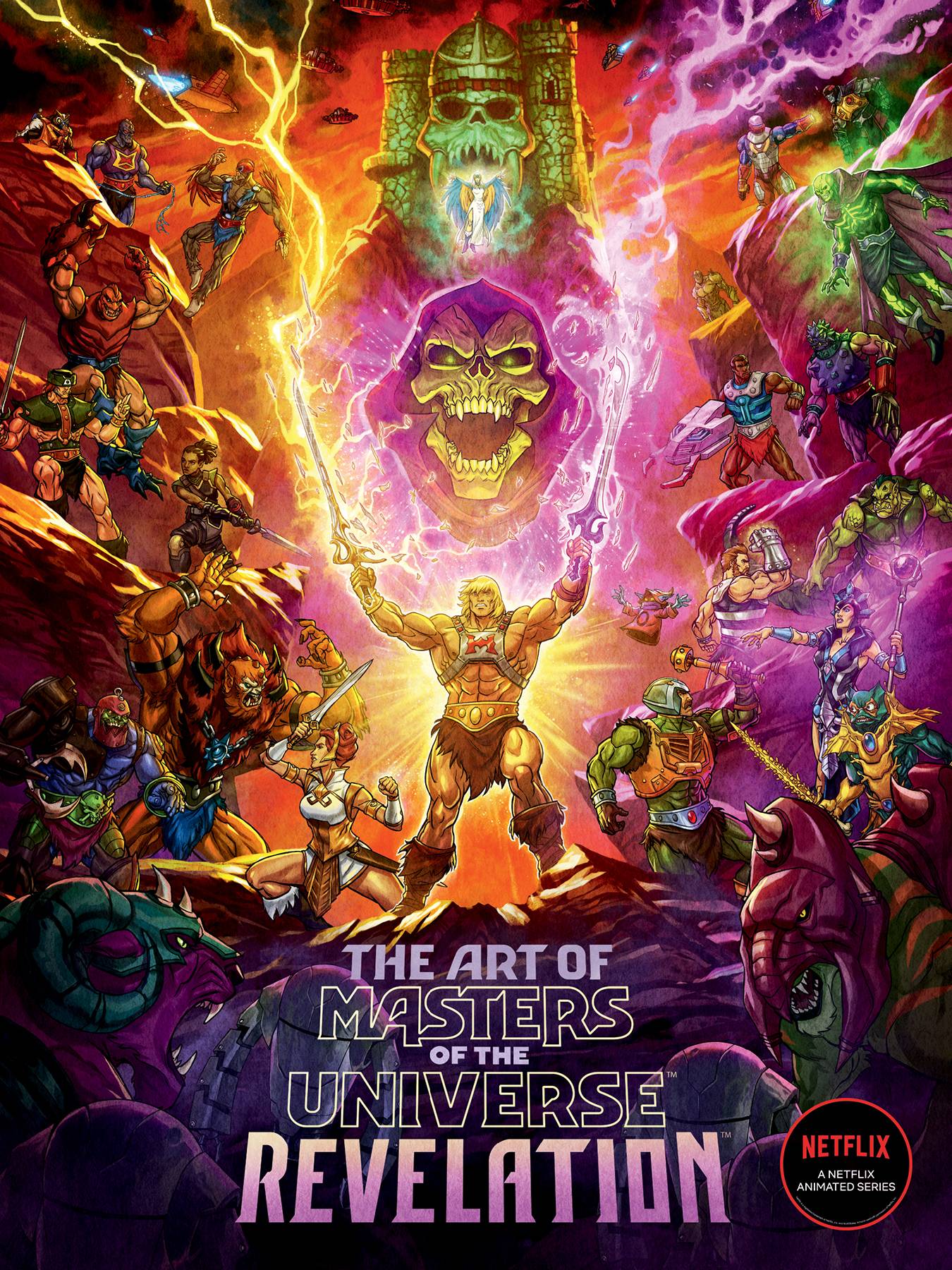 ART OF MASTERS OF THE UNIVERSE REVELATION HC