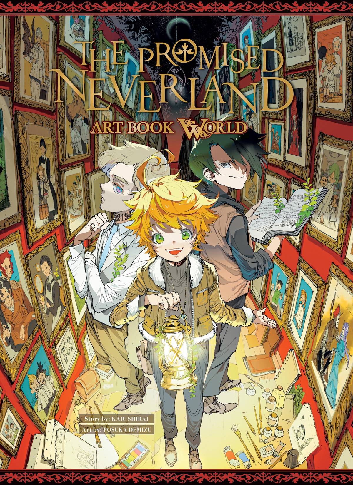 The Promised Neverland: Art Book World (Hardcover)