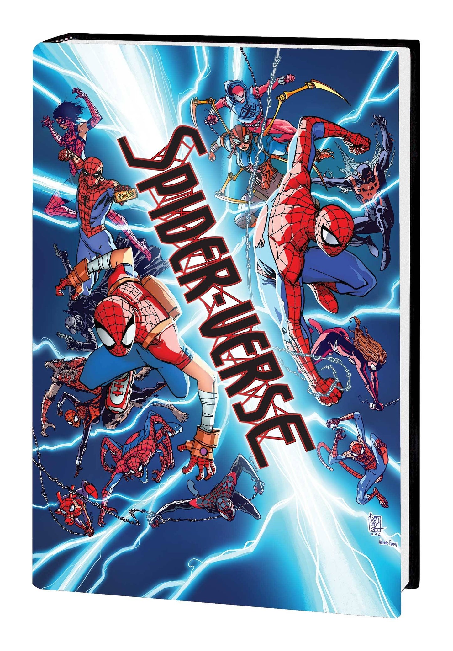 Spider-Verse & Spider-Geddon Omnibus HC - Camuncoli DM Variant