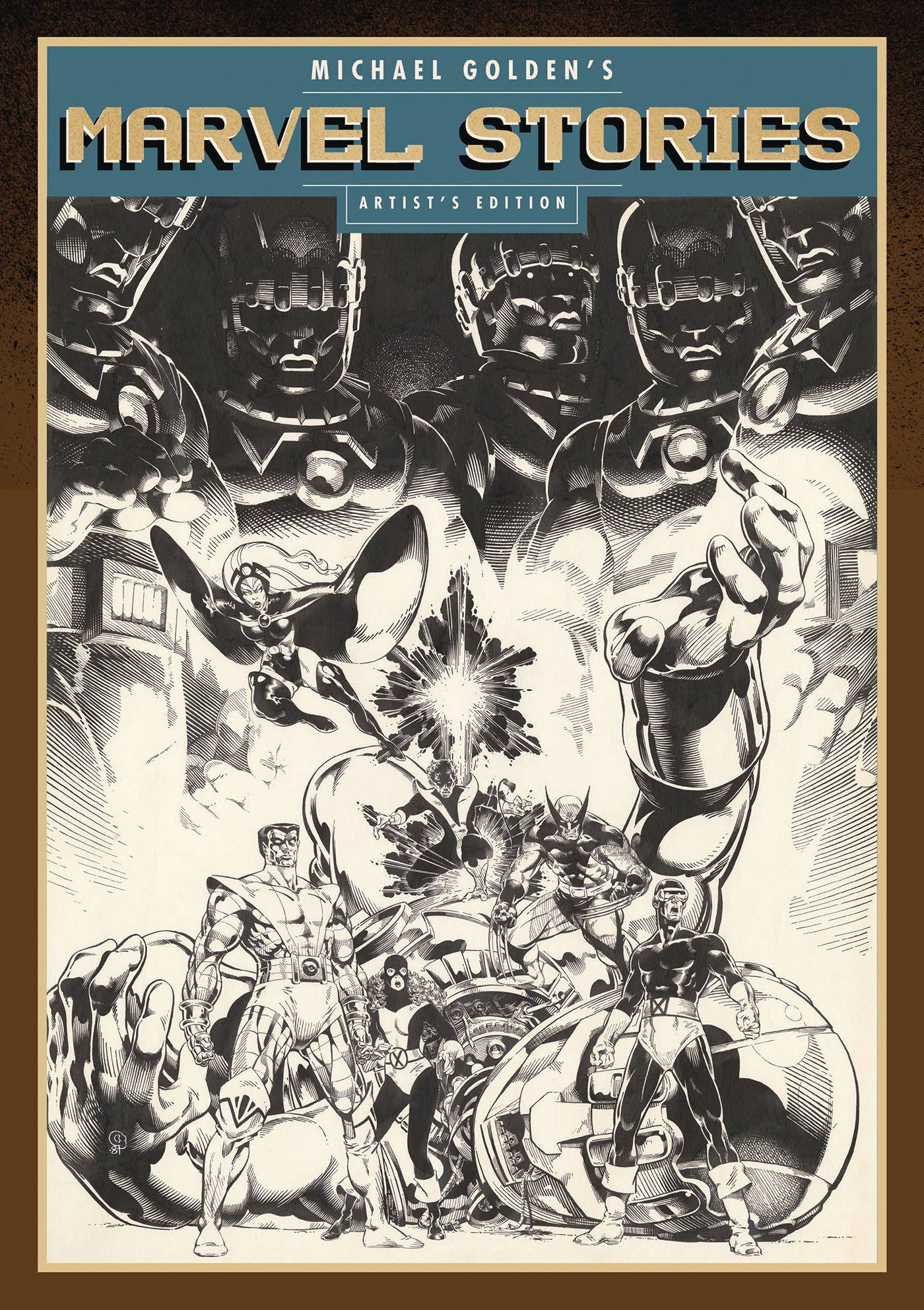 MICHAEL GOLDEN MARVEL STORIES ARTIST EDITION HC