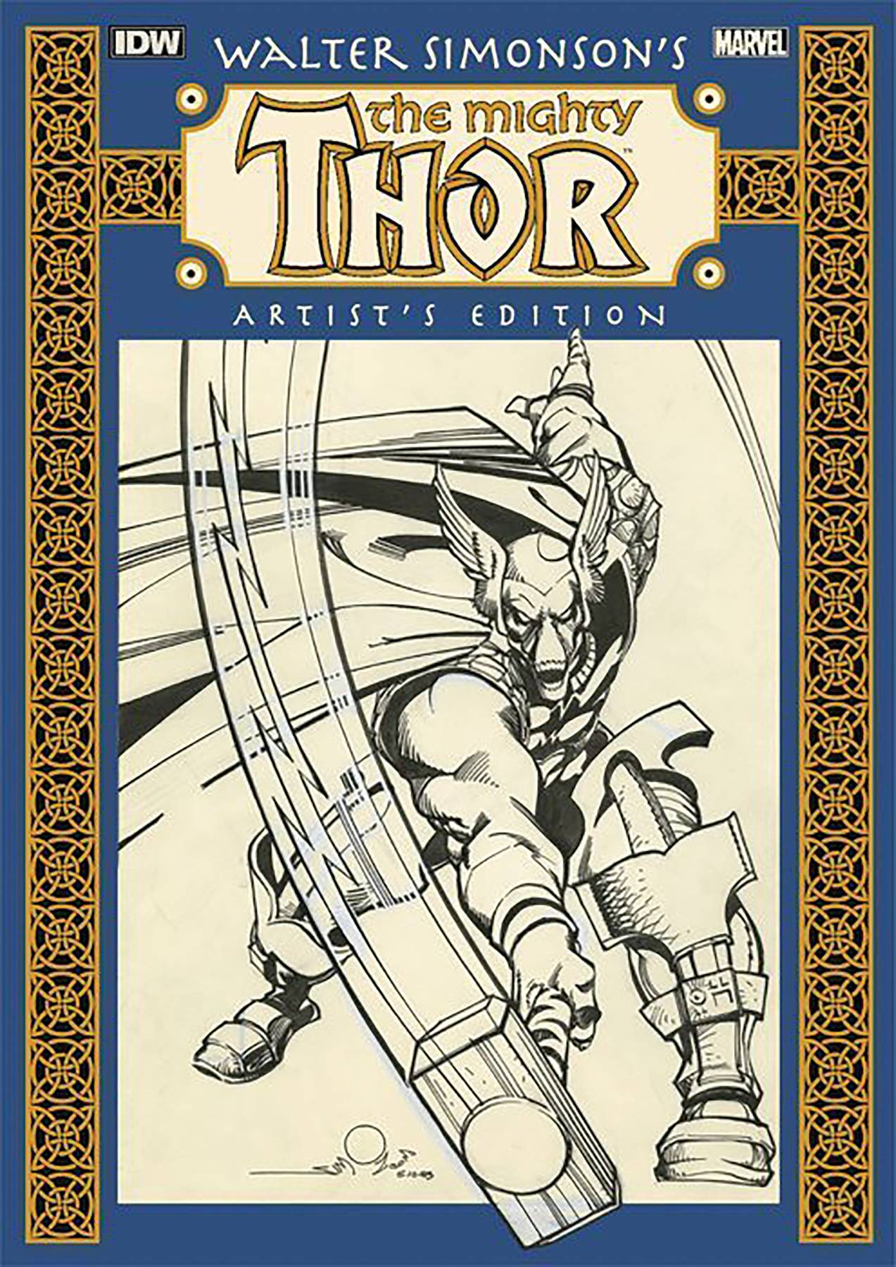 WALTER SIMONSON MIGHTY THOR ARTIST ED HC
