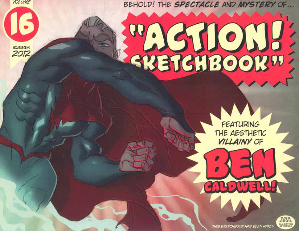 BEN CALDWELL SKETCHBOOK 16 SUMMER 2012