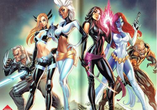 J Scott Campbell More Marvelous Sketch Art Book Signed