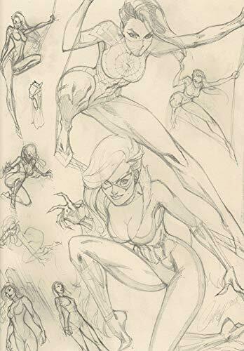 J Scott Campbell More Marvelous Sketch Art Book Signed
