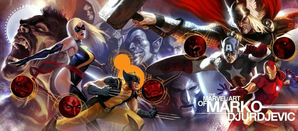 Marvel Comics Art of Marko Djurdjevic