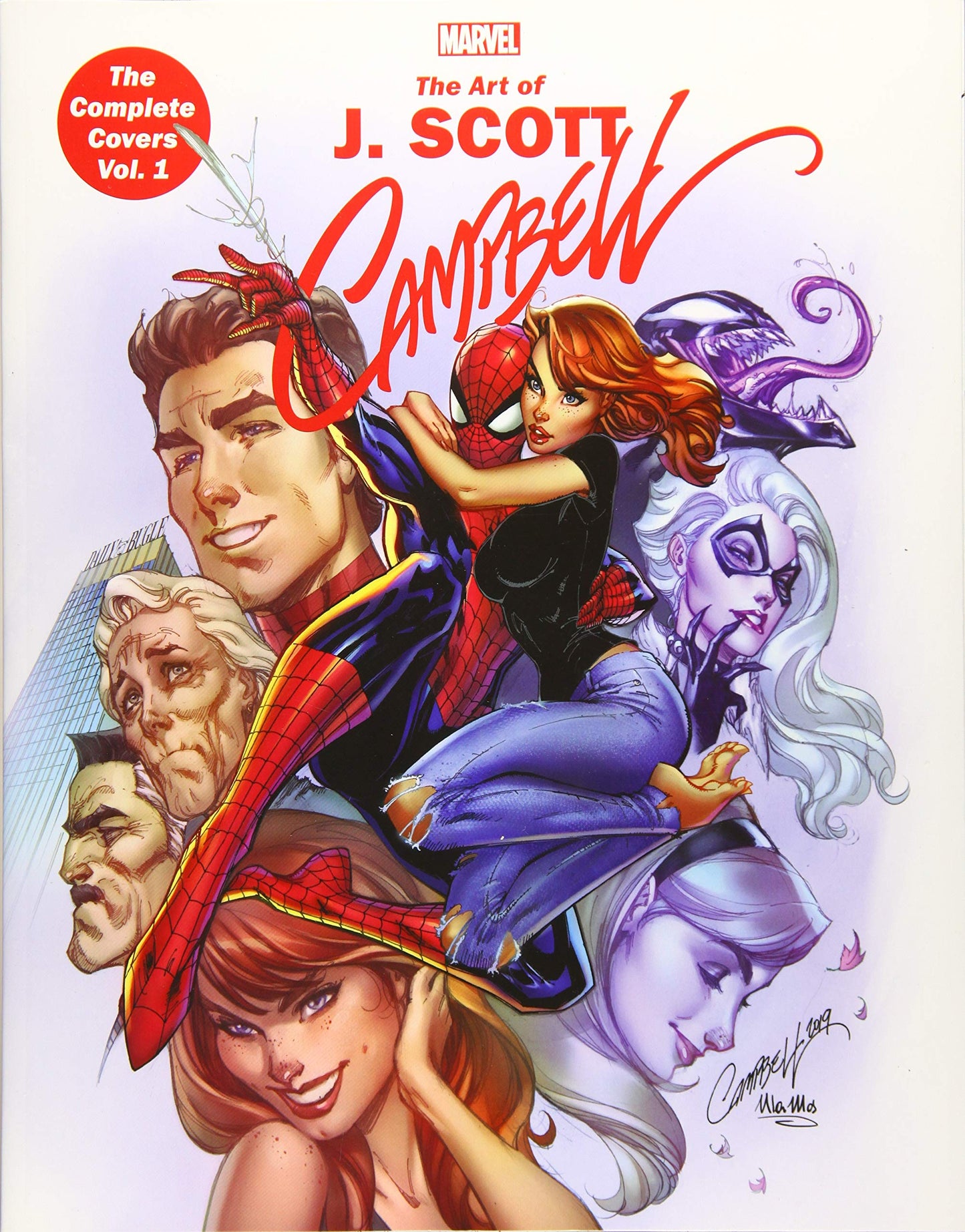 MARVEL MONOGRAPH TP VOL 01 J SCOTT CAMPBELL COMPLETE COVERS