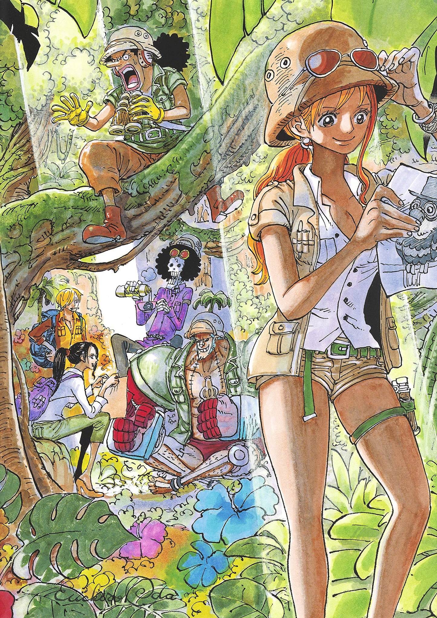 ONE PIECE COLOR WALK 9 TIGER