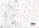 Rockhe Kim's LINE DRAWING TECHNIQUE VOL 1 & 2 SET - IN STOCK