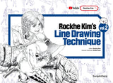 Rockhe Kim's LINE DRAWING TECHNIQUE VOL 1 & 2 SET - IN STOCK