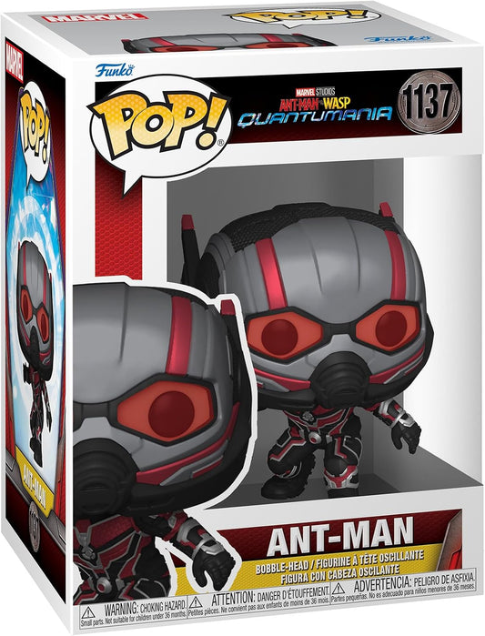 Funko Pop! Ant-Man figure in packaging with Marvel branding