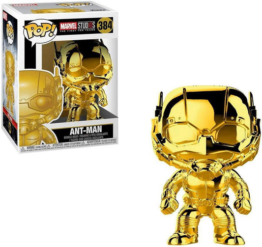 Pop! Marvel: Marvel Studios The First Ten Years - Ant-Man (Gold Chrome) #384