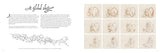 Illustrations of animals in various poses on a beige background with text on the left.