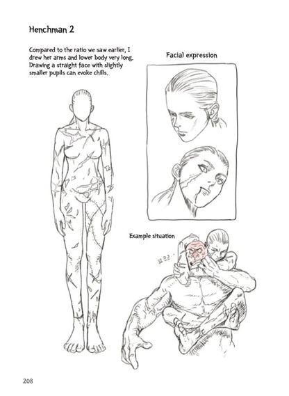 CHARACTER DRAWING by Dongho Kim - IN STOCK
