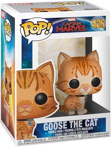 Pop! Marvel: Captain Marvel - Goose the Cat #426