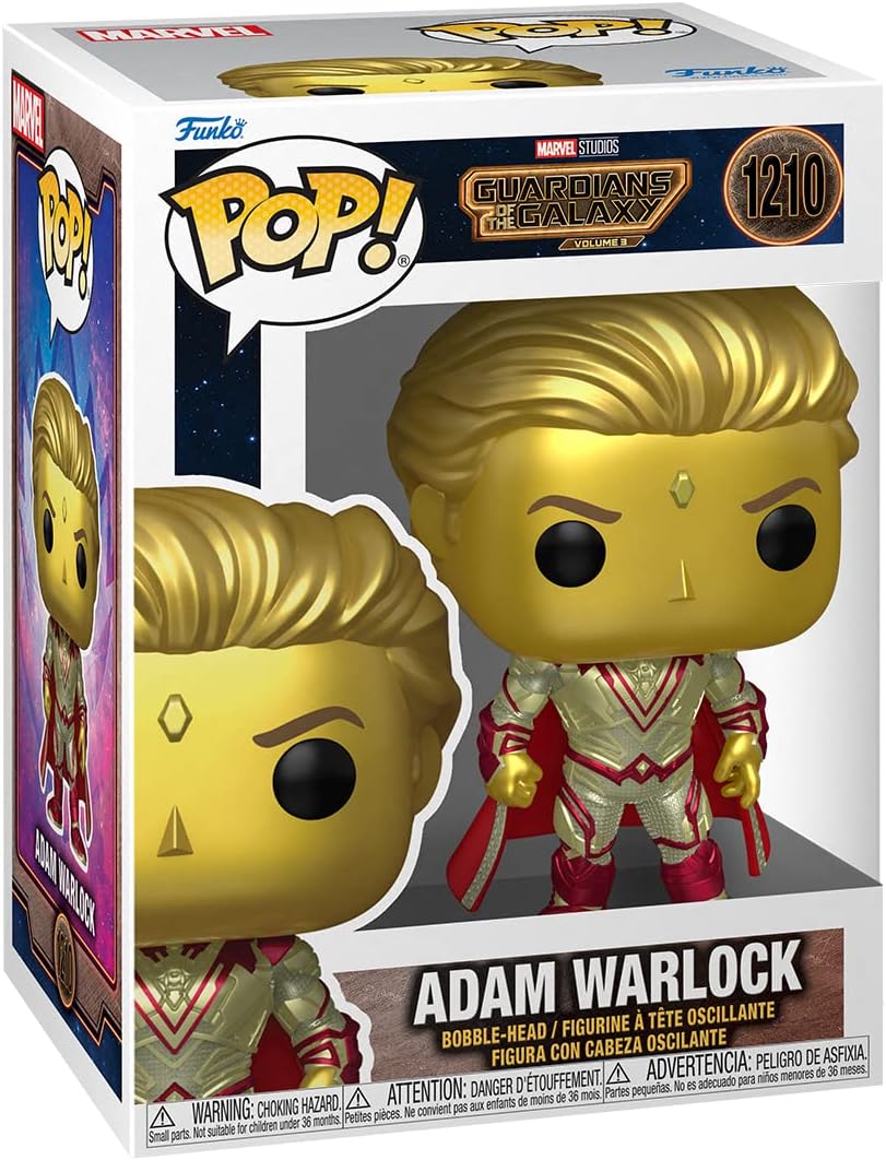 Funko Pop! vinyl figure packaging of Adam Warlock from Guardians of the Galaxy