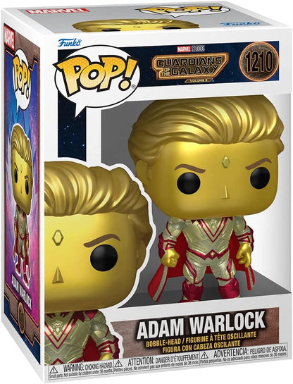Funko Pop! vinyl figure packaging of Adam Warlock from Guardians of the Galaxy