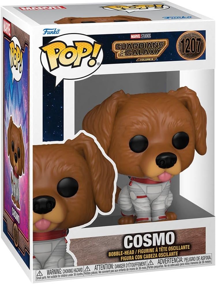 Funko Pop! vinyl figure of Cosmo from Guardians of the Galaxy in packaging