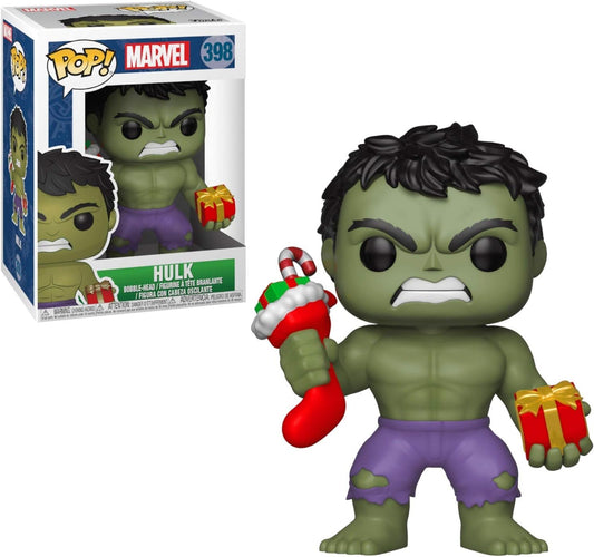 Pop! Marvel: Holiday - Hulk with Stocking and Present #398