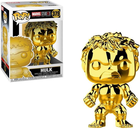 Pop! Marvel: Marvel Studios The First Ten Years - Hulk (Gold Chrome) #379