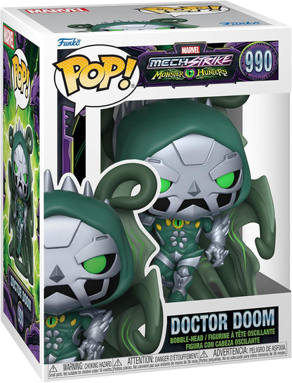Funko Pop! Doctor Doom figure in packaging with Marvel branding