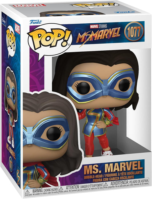 Funko Pop! Marvel Ms. Marvel figure packaging