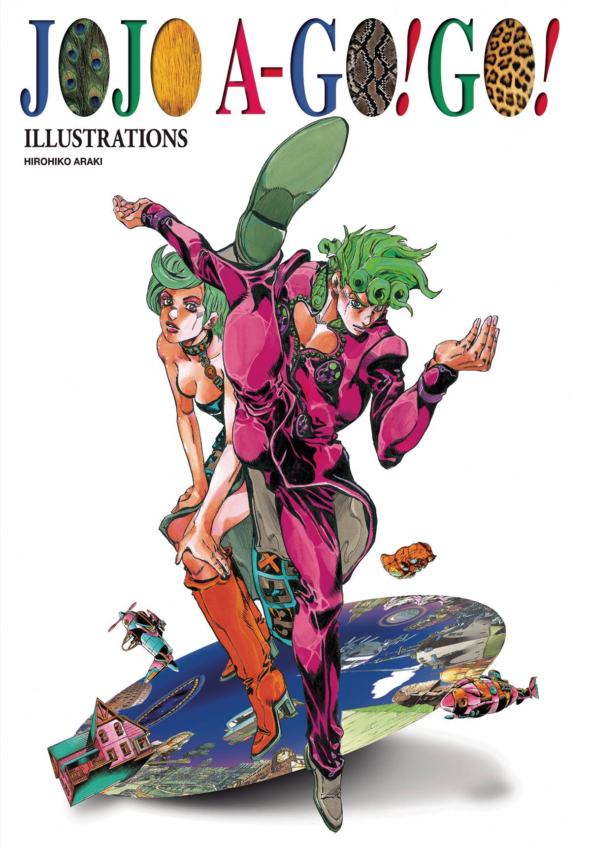 JoJo A-Go!Go! Art Book (Hardcover)