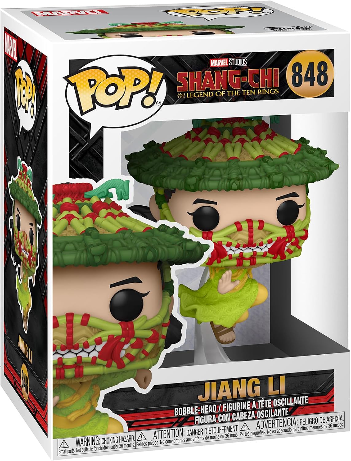 Funko Pop! vinyl figure of Jiang Li from Shang-Chi and the Legend of the Ten Rings, in packaging.